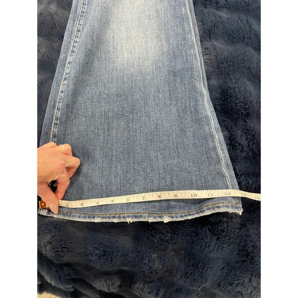 FRAME Le Palazzo Jeans High-Rise Wide Leg , Full length, Size 24 *RARE* - Picture 9 of 16